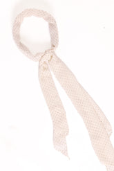 Amber Scarf - White