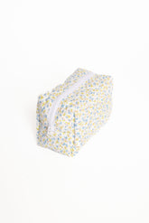 Clementine Cosmetic Bag - Blue Floral