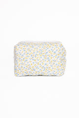 Clementine Cosmetic Bag - Blue Floral