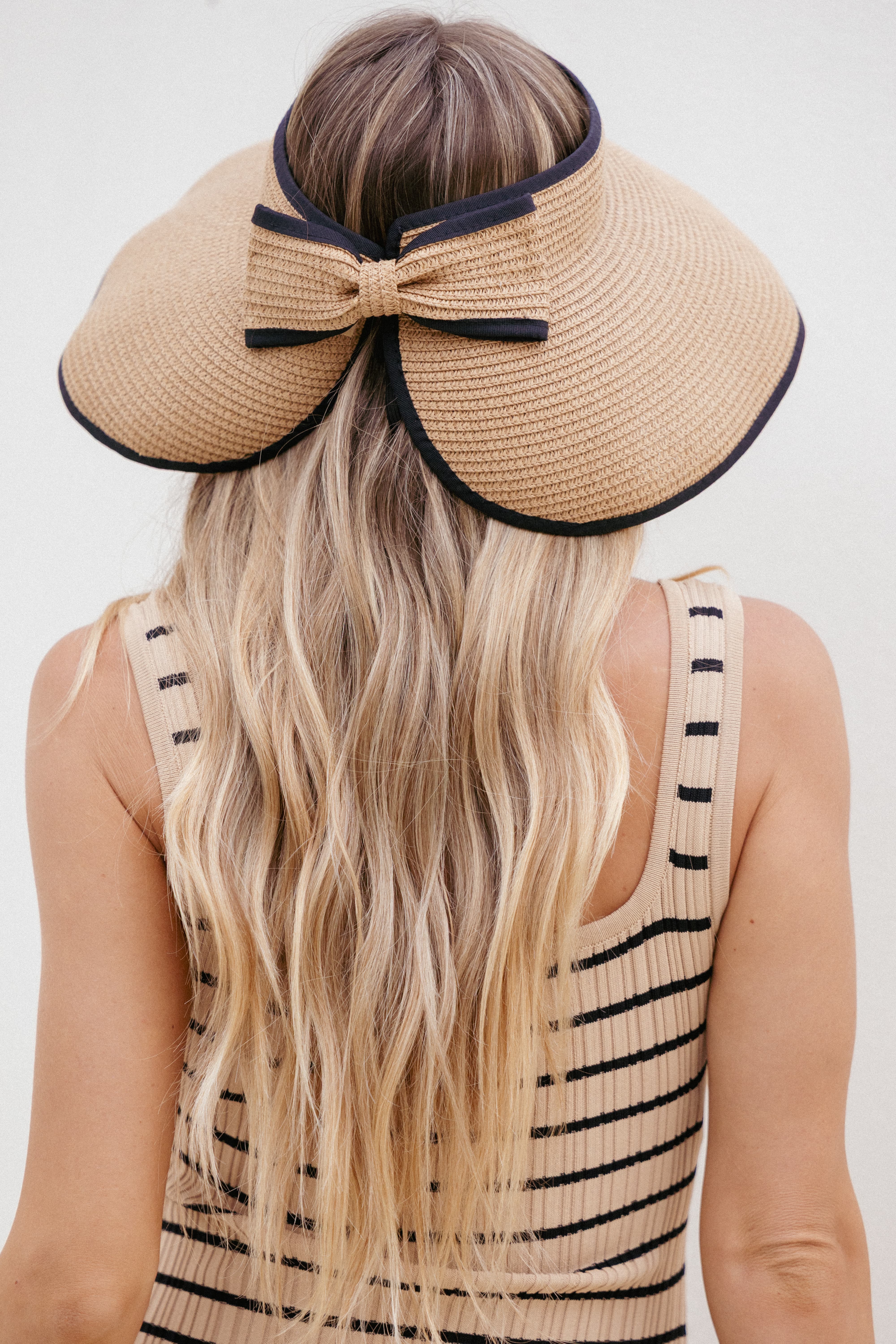Brigid Hat - Tan/Black