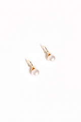 Finley Earrings - Gold/Pearl