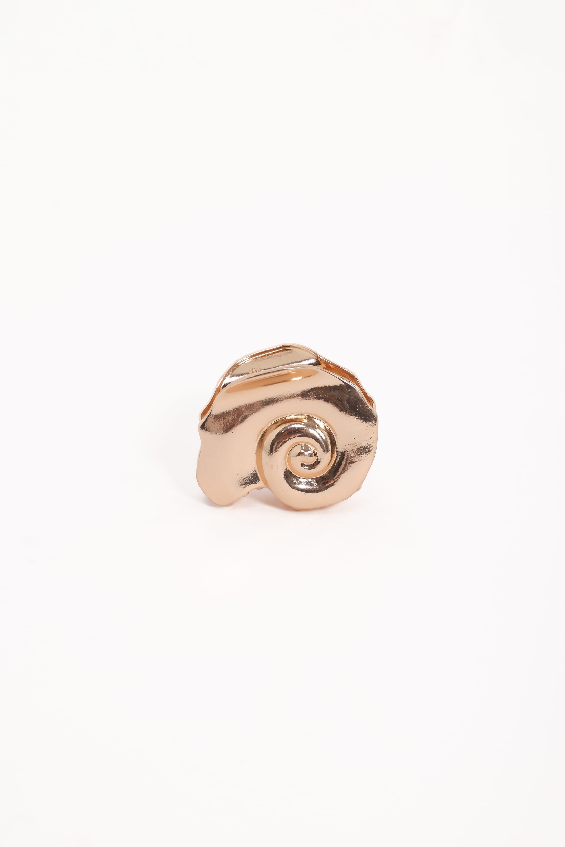 Indy Shell Hair Clip - Gold