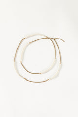 Remi Pearl Necklace - Gold