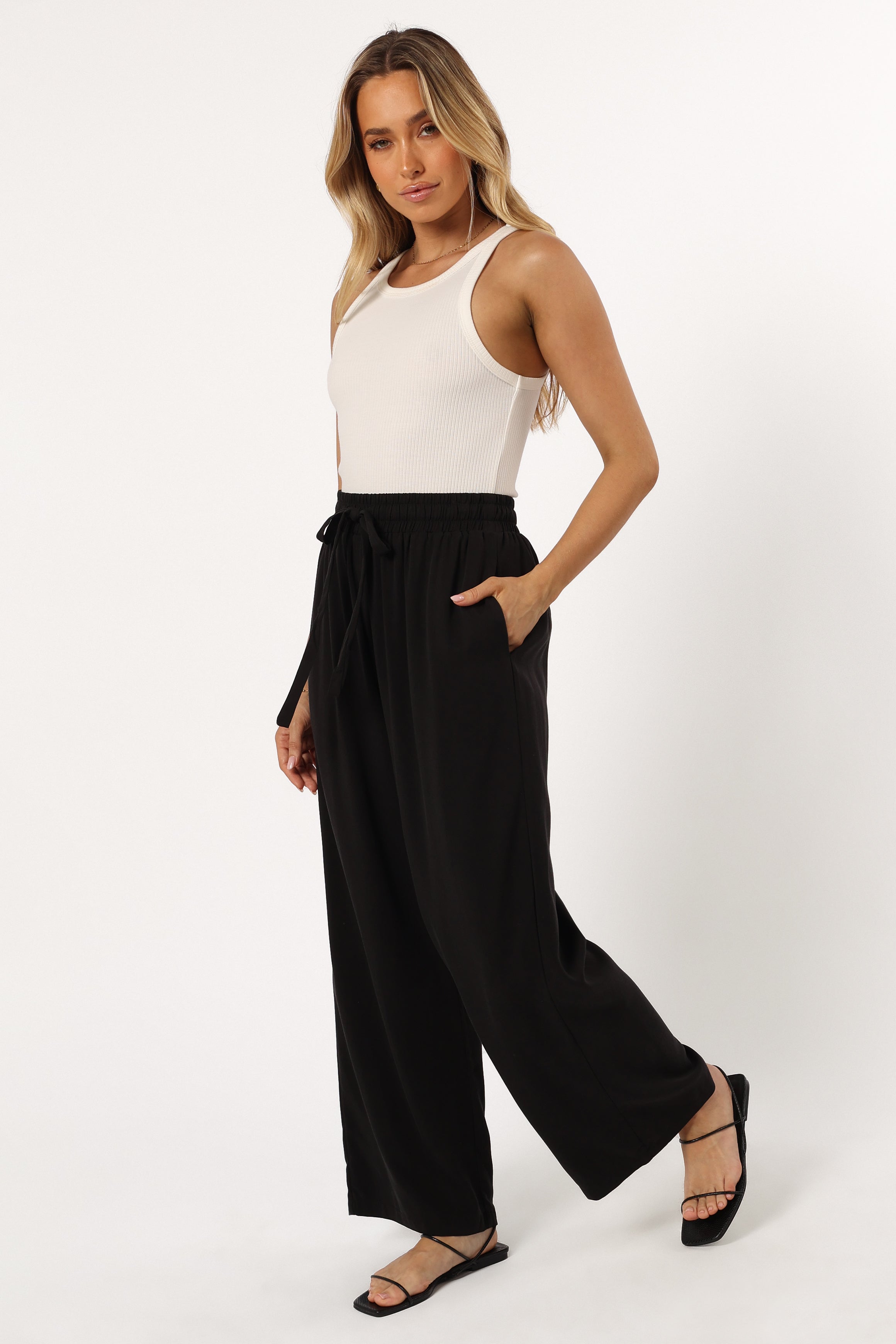 Teddy Pant - Black