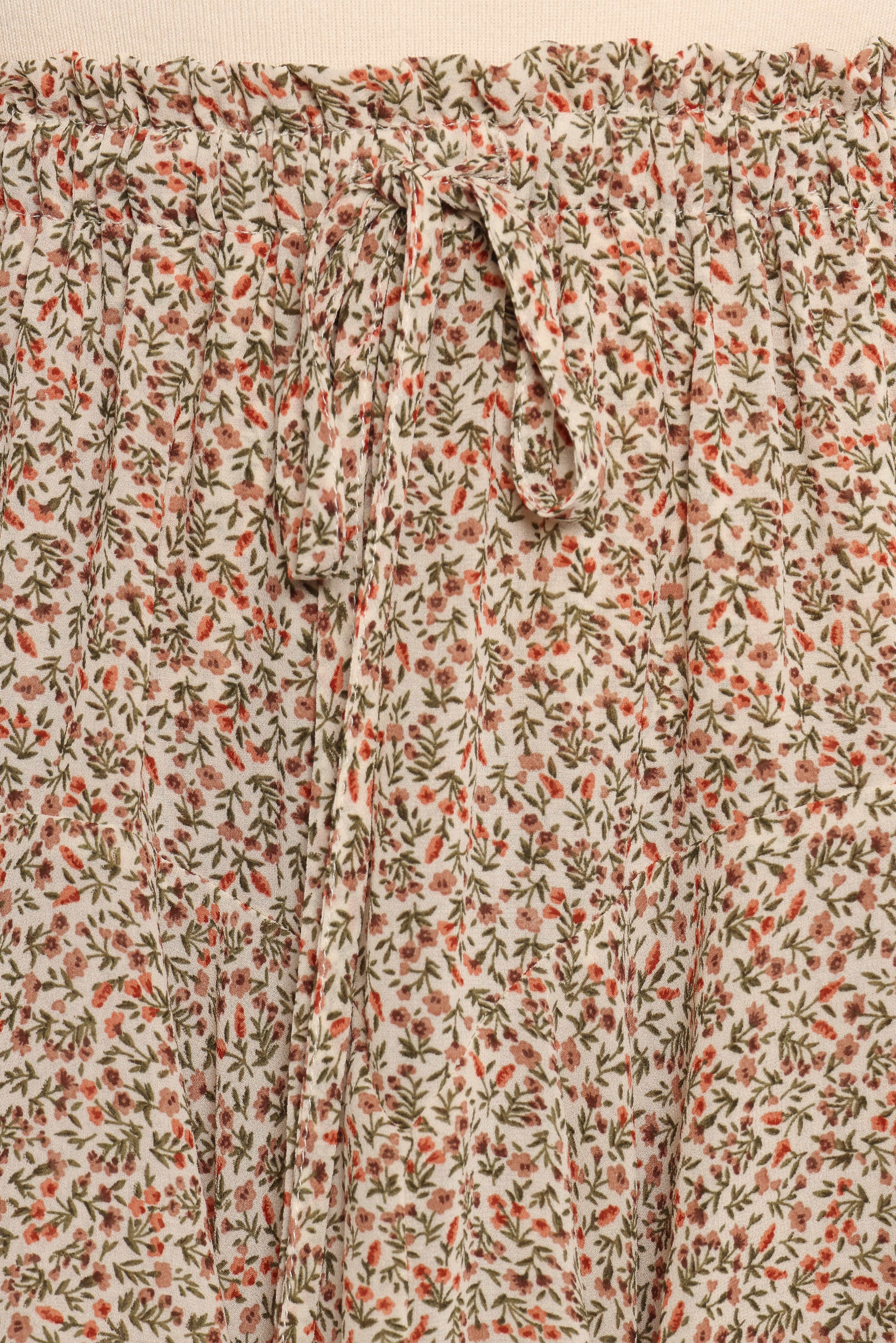 Xia Skort - Cream Multi