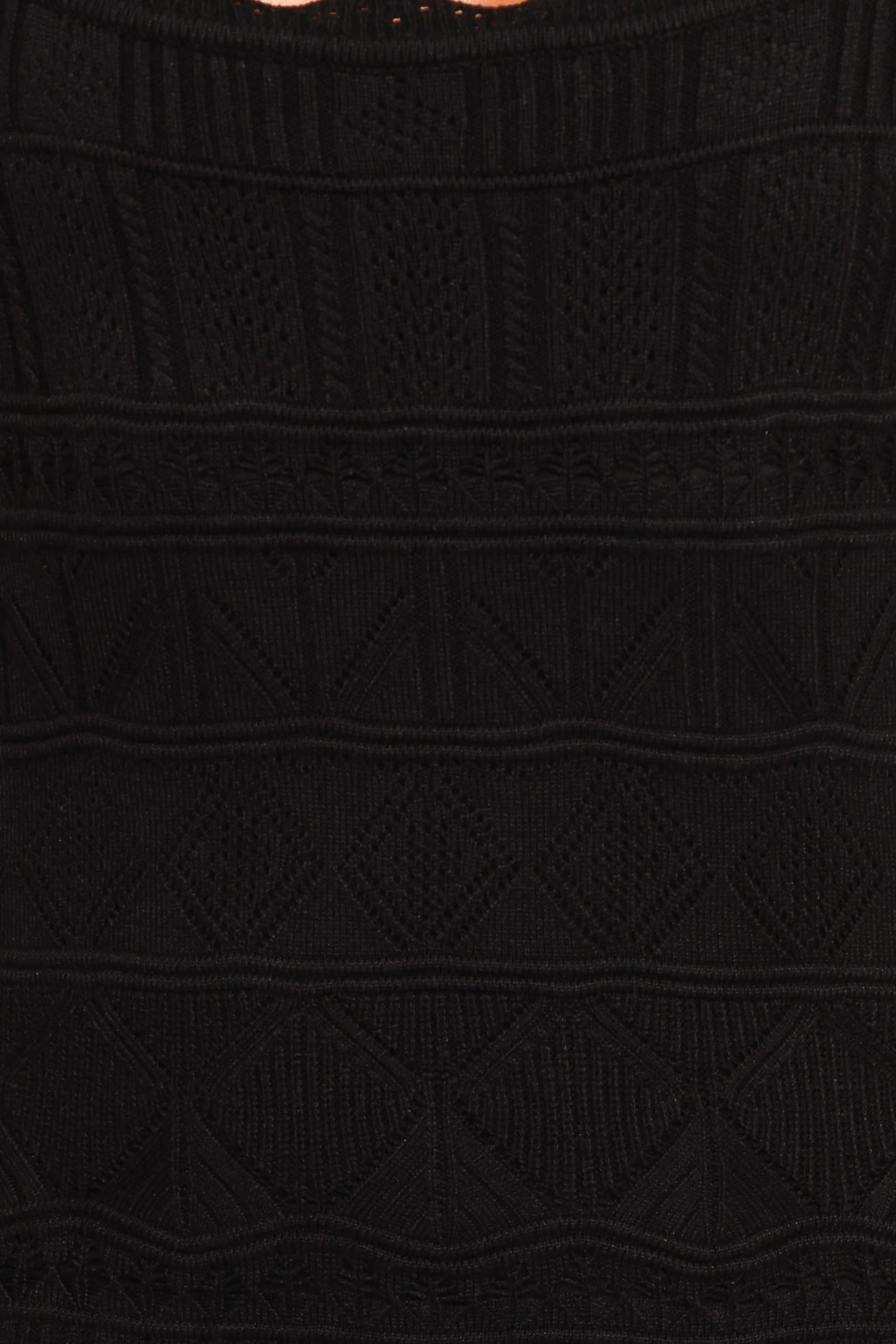 Anicia Midi Dress - Black