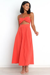 Boat Dress - Spice