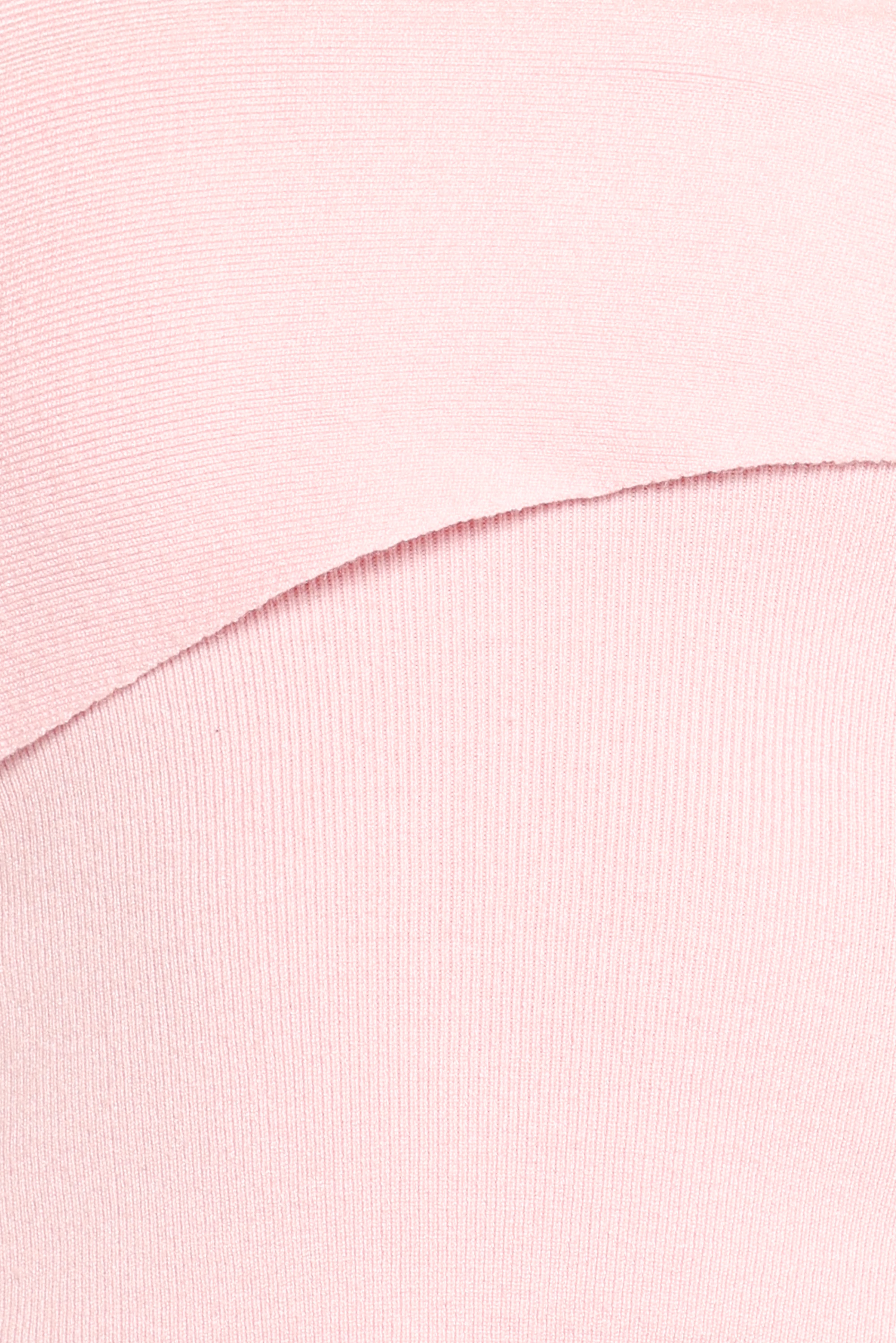 Charama Off Shoulder Knit Top - Pink